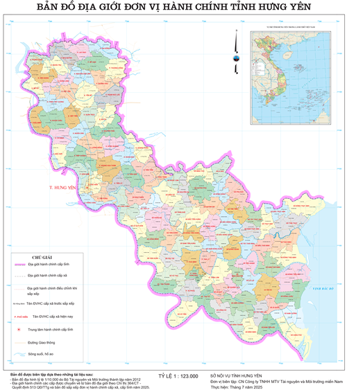 Bản đồ hành chính Xã Đoàn Đào